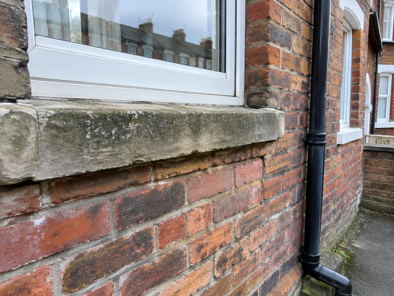 Survey inspection of the external condition of a British home